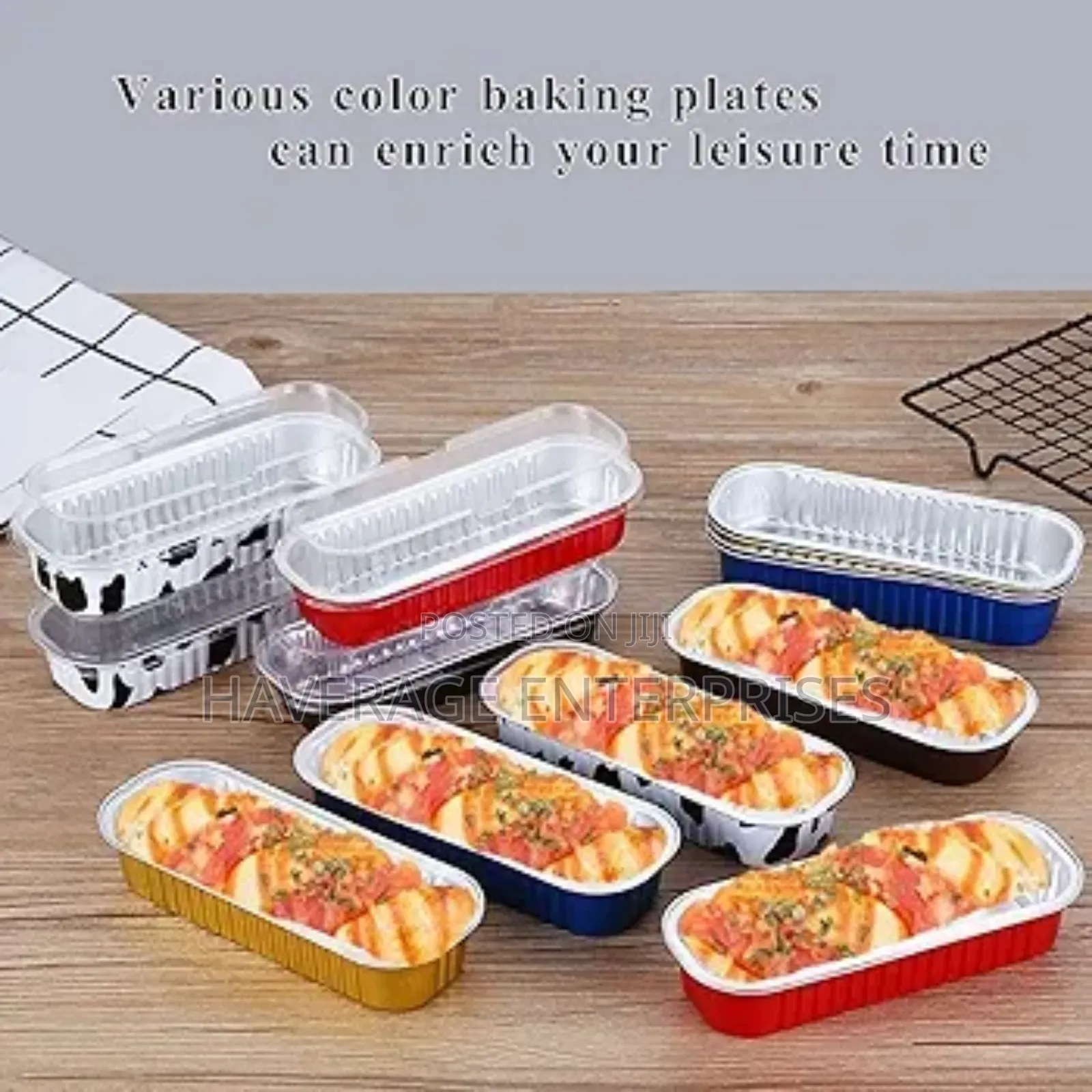 Aluminium Foil Tray 150mmx47mm 200ml 500pce