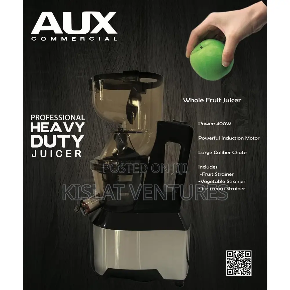 Aux Commercial Heavy Duty Juicer - 400w