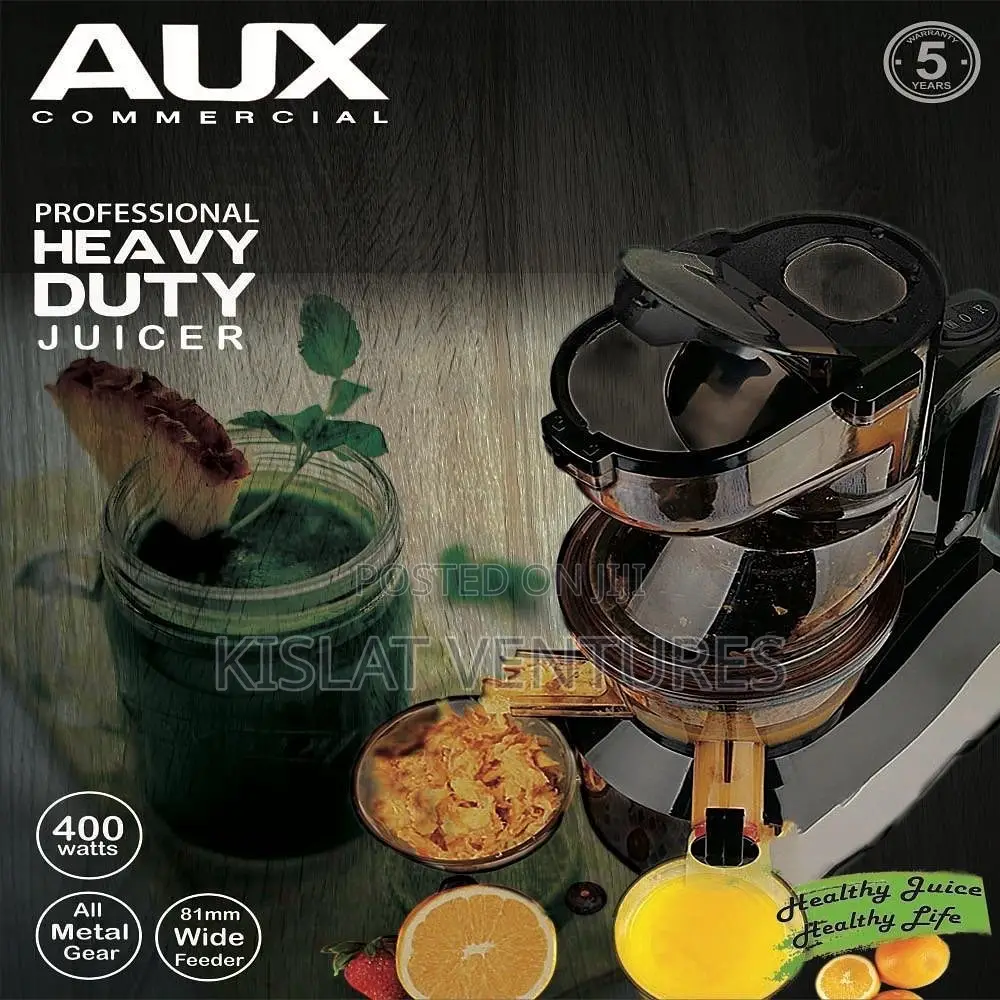 Aux Commercial Heavy Duty Juicer - 400w