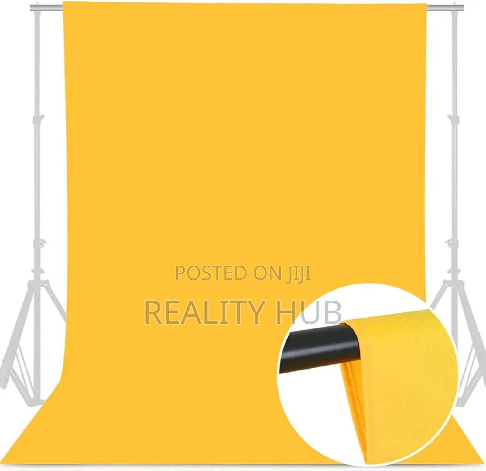 Yellow Backdrop for Photoshoot Background 5by 15
