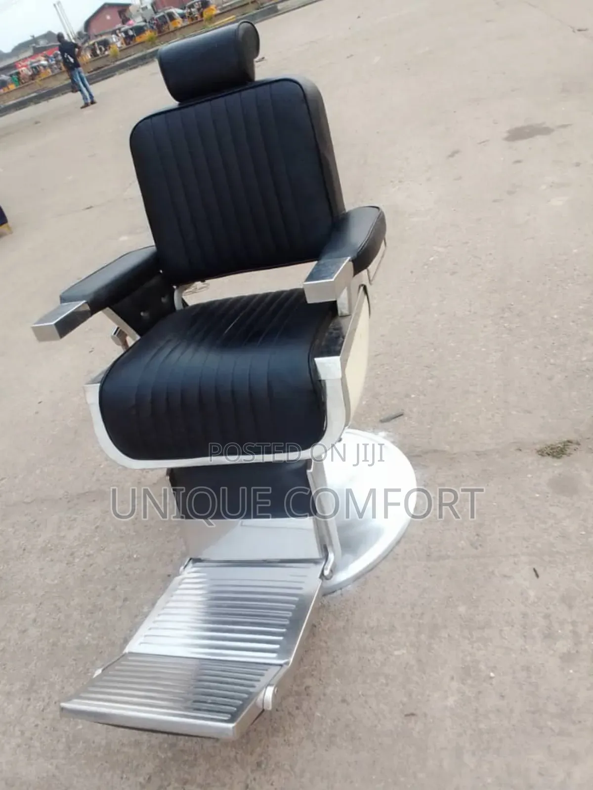 American Executive Salon Rolling Recliner Barber Chair