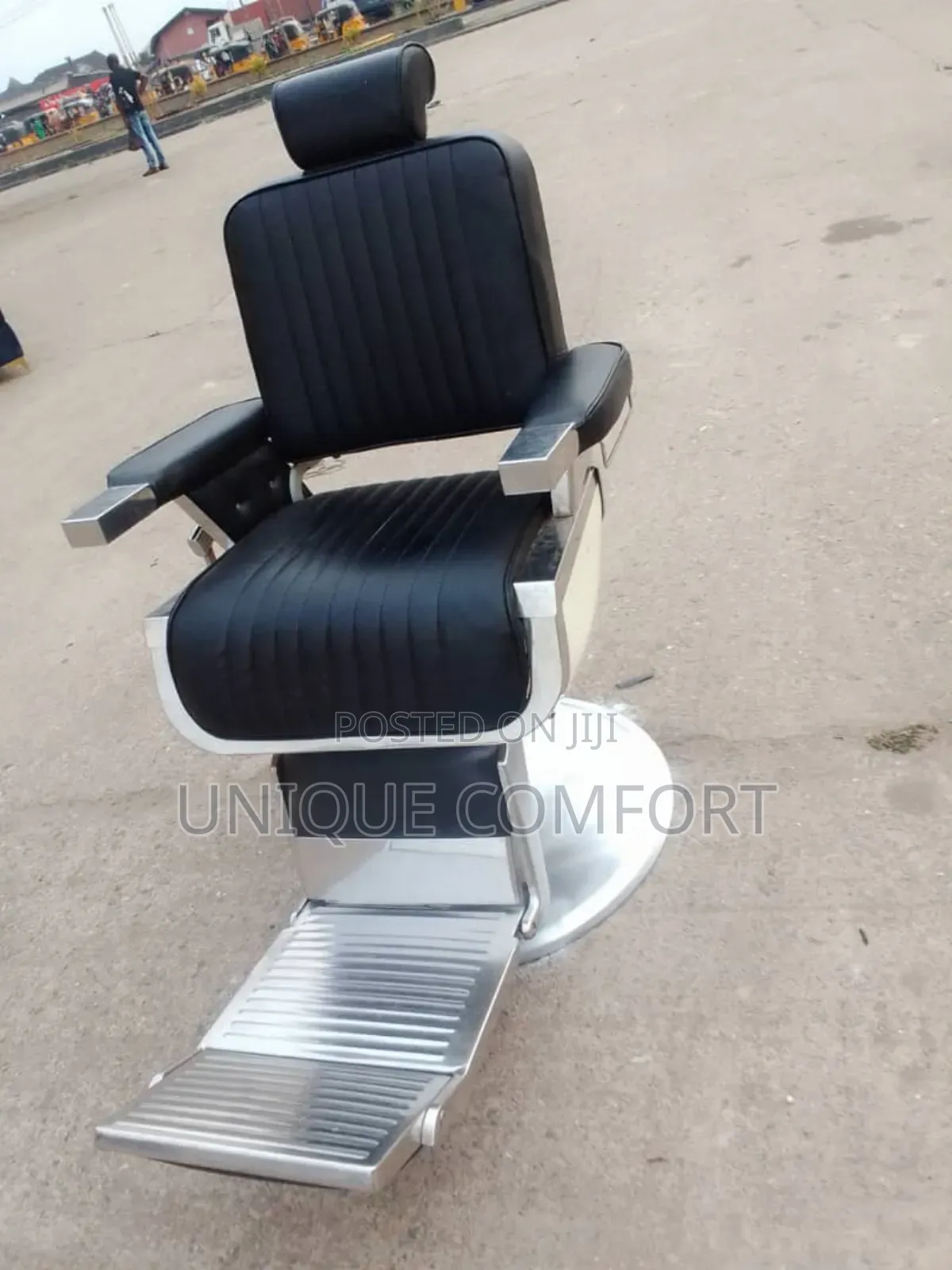 American Executive Salon Rolling Recliner Barber Chair
