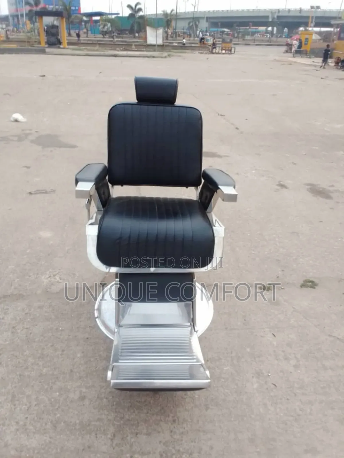 American Executive Salon Rolling Recliner Barber Chair