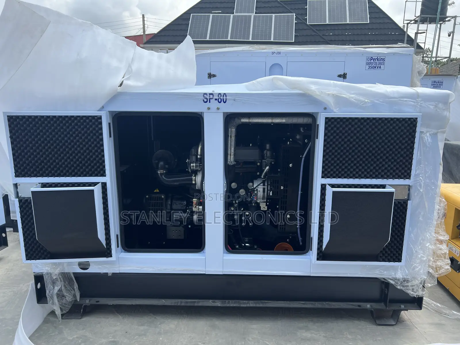 New Arrival 80kva Perkins Soundproof Generator Diesel Engine