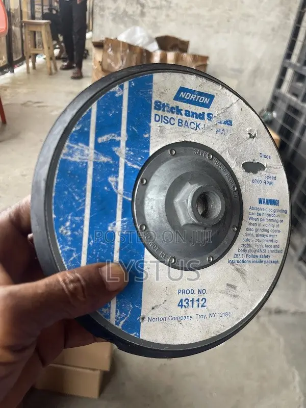 Stick and Sand Disc Nack-Up Pad