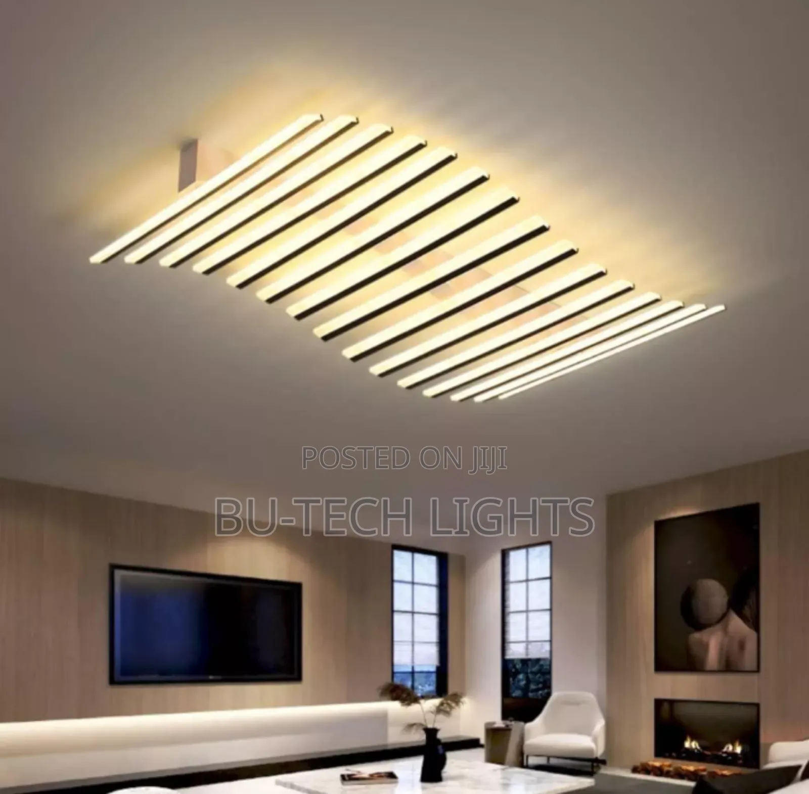 Wavy Design Chandelier