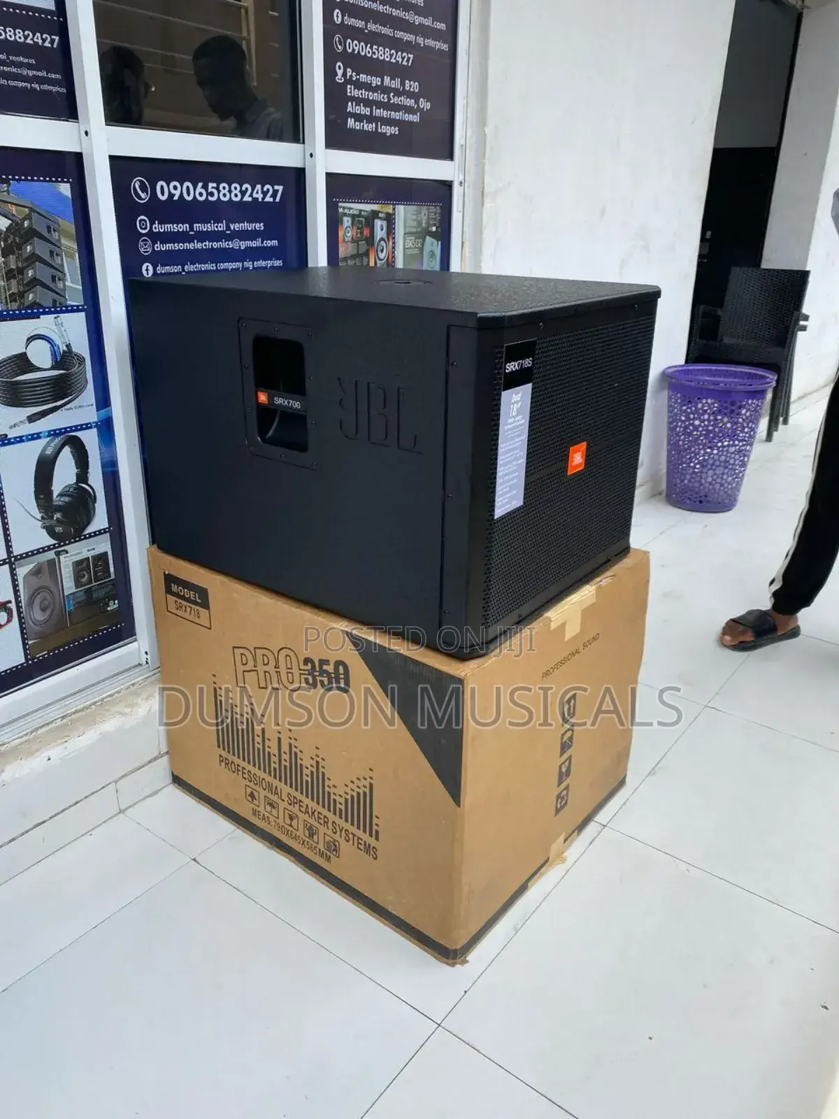 Big Magnet JBL Single Subwoofer Engraved