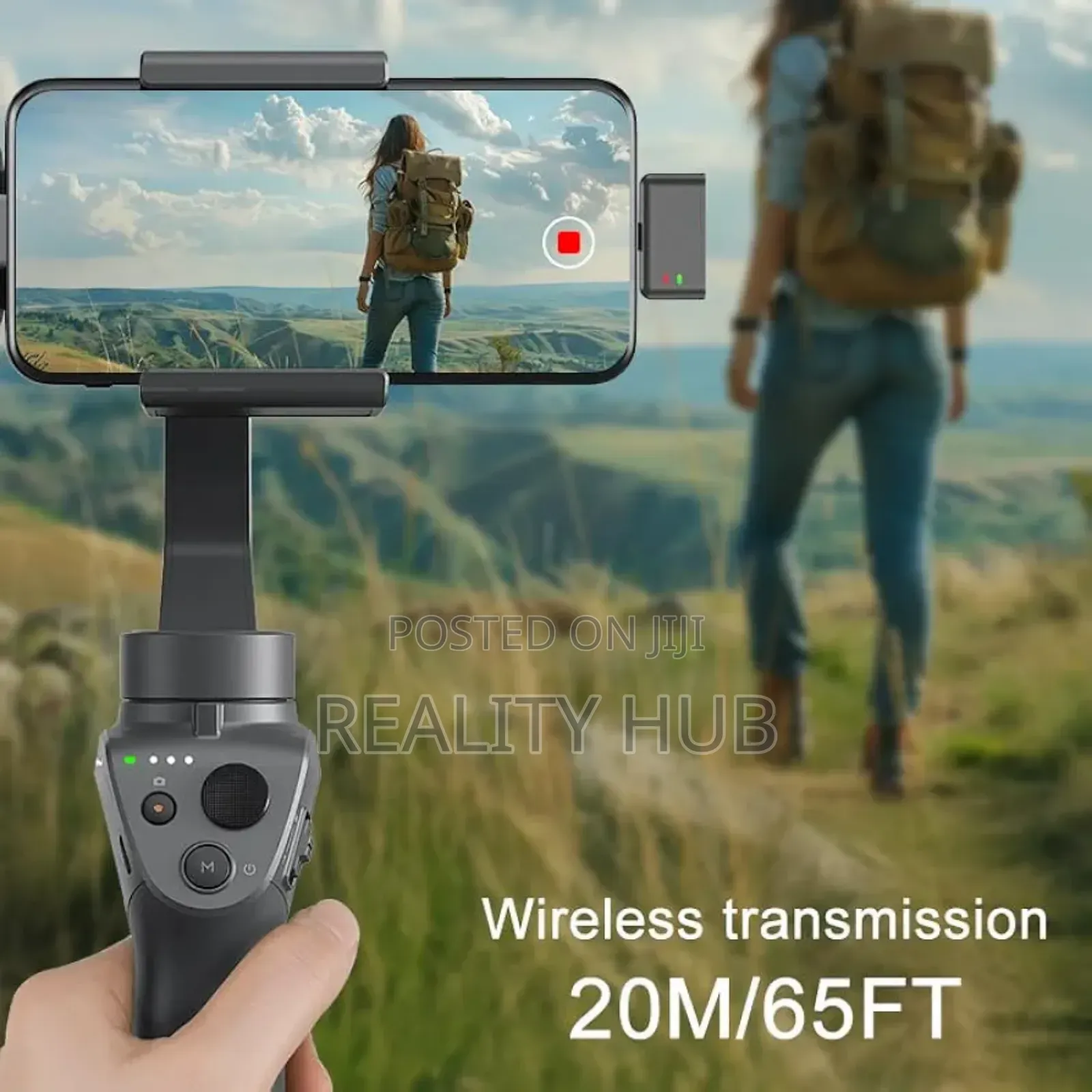 Wireless Microphone for iPhone Android With Charging Case