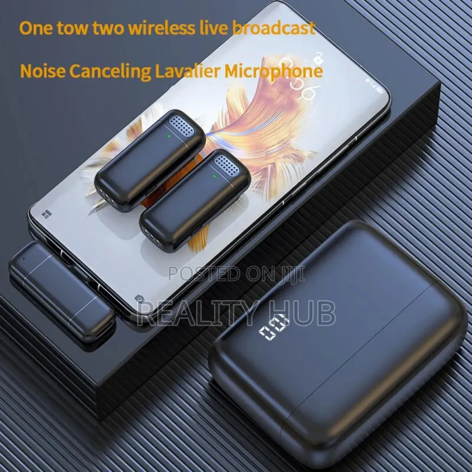 Wireless Collar Microphone 2.4G Live Microphone Chargingcase