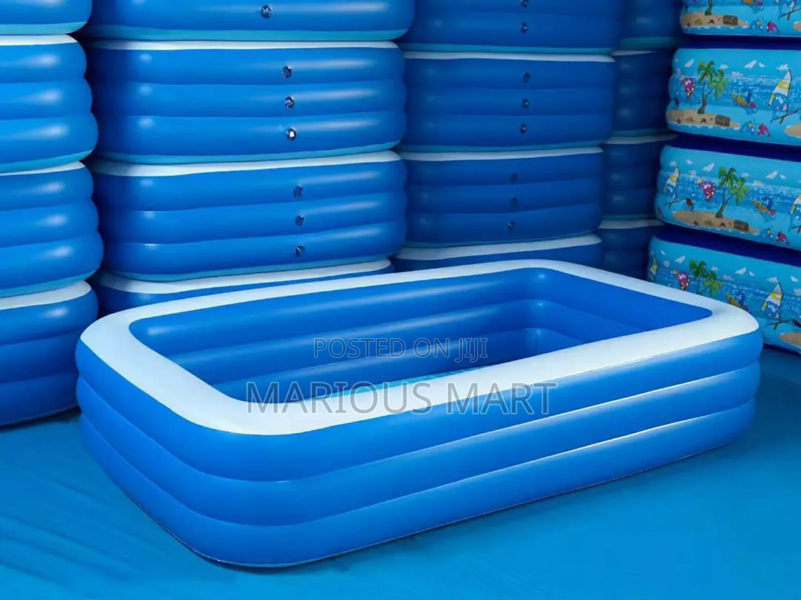 Inflatable Swimming Pool With Pump