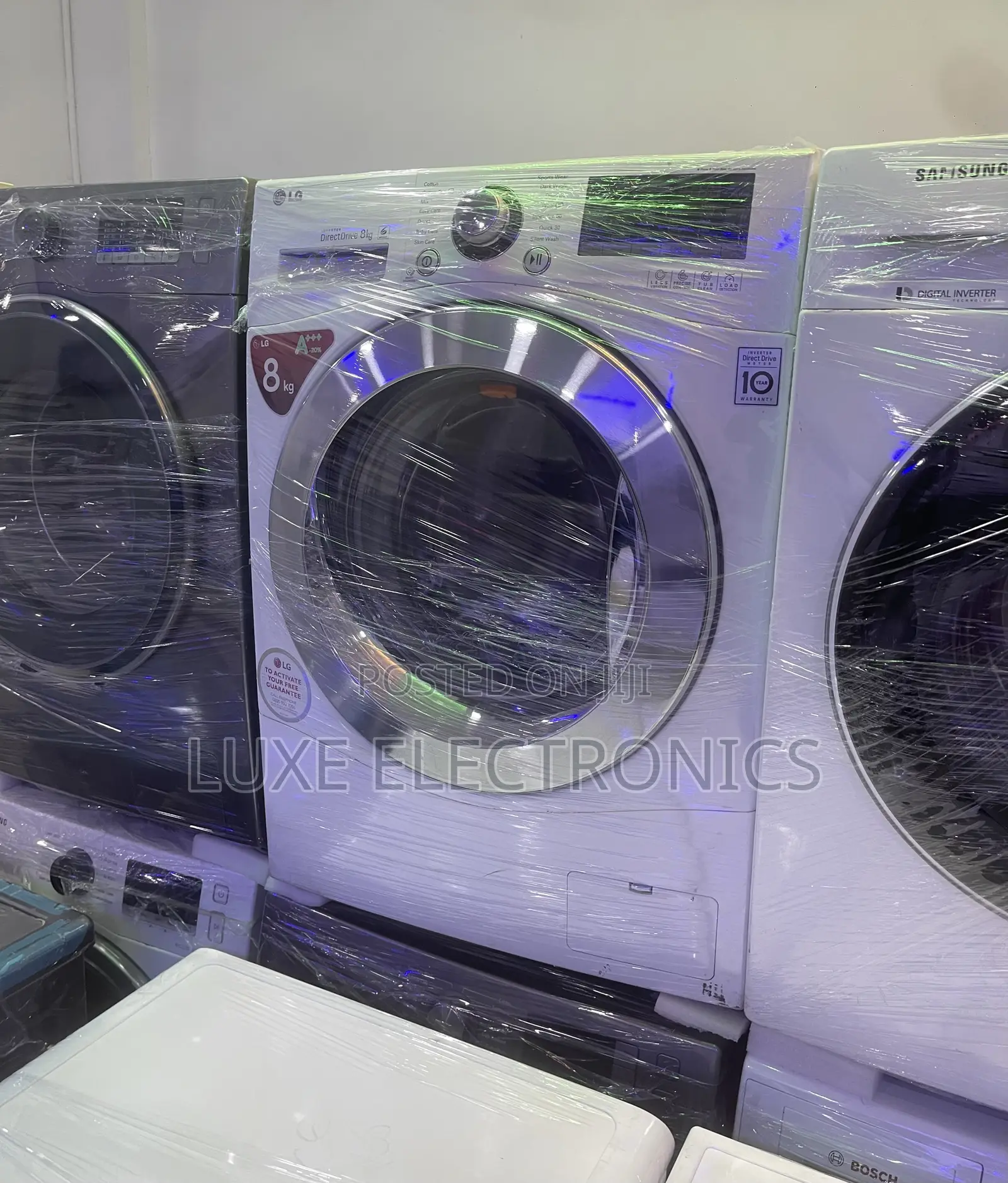 8kg LG Inverter Washing Machine Uk Used With Direct Drive