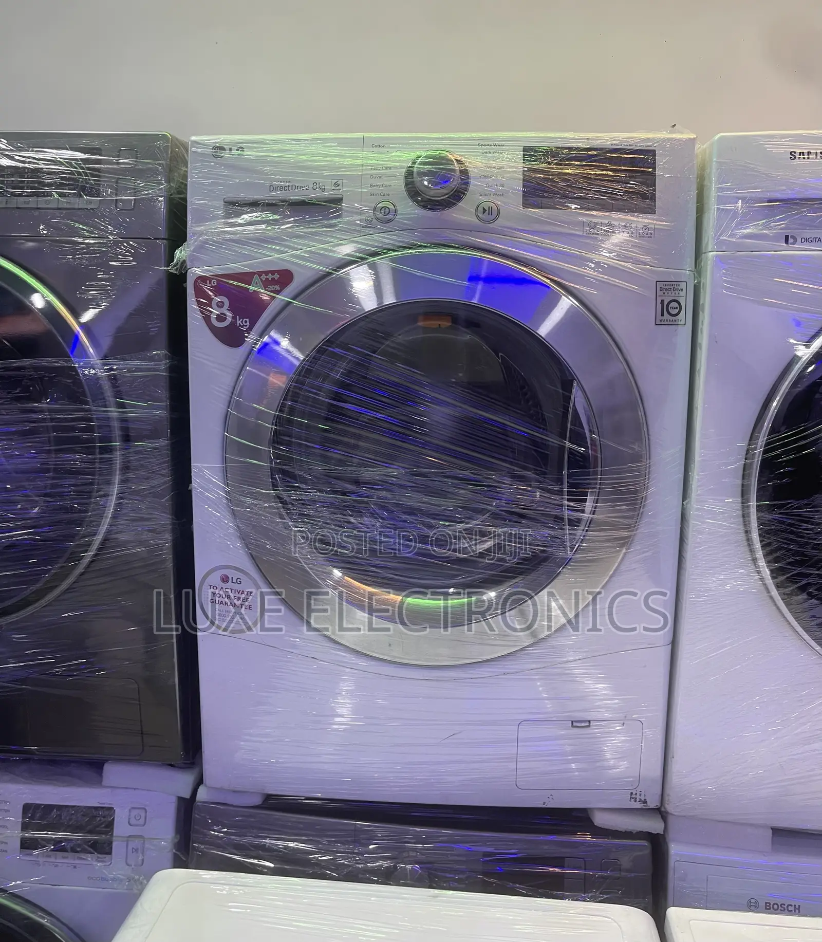 8kg LG Inverter Washing Machine Uk Used With Direct Drive