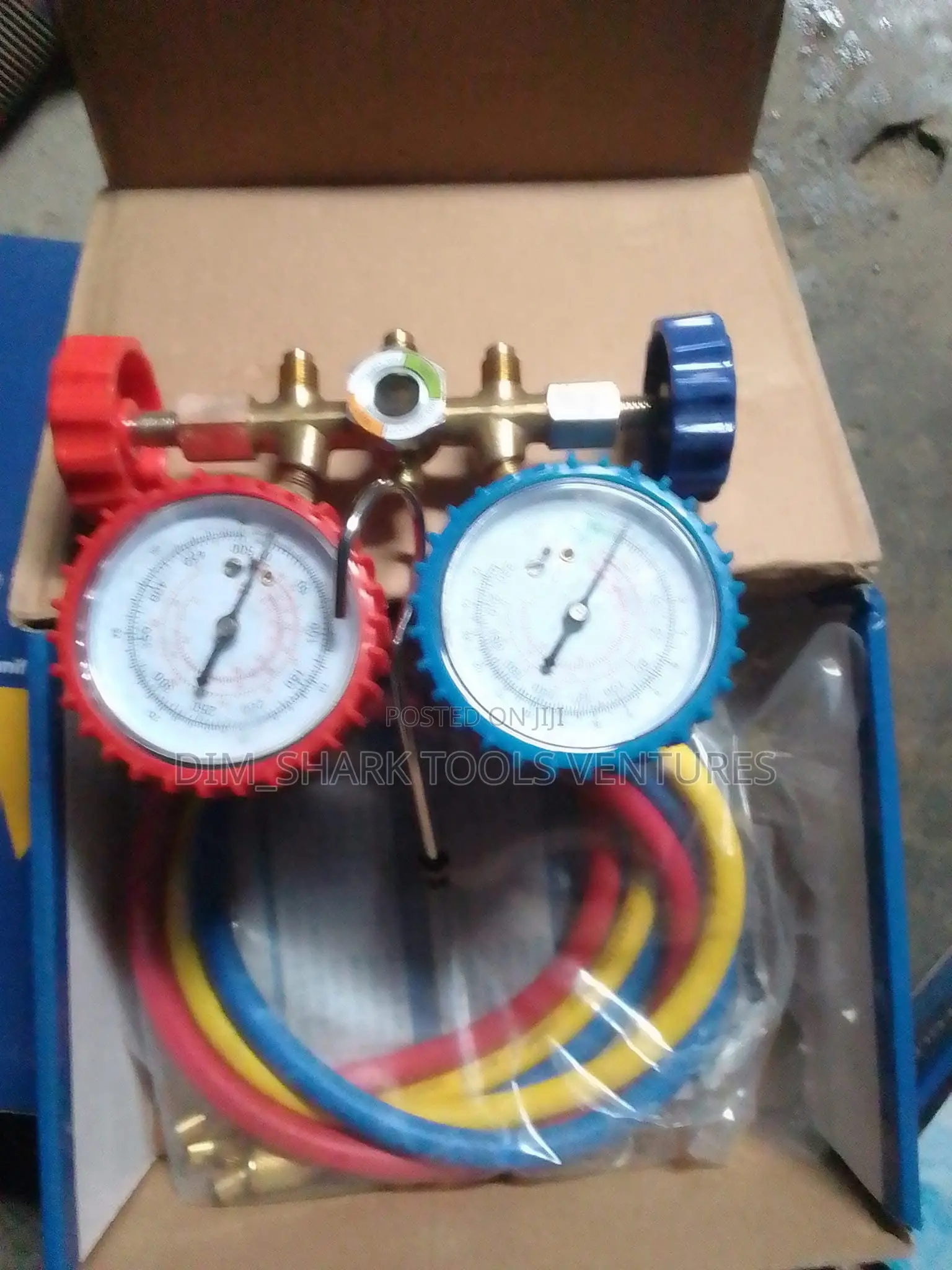 Original Brass Maaniford Gauge Set