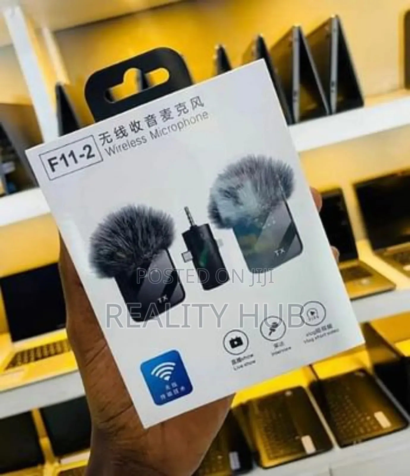 F11-2 Wireless Microphone - Professional Grade Compact100