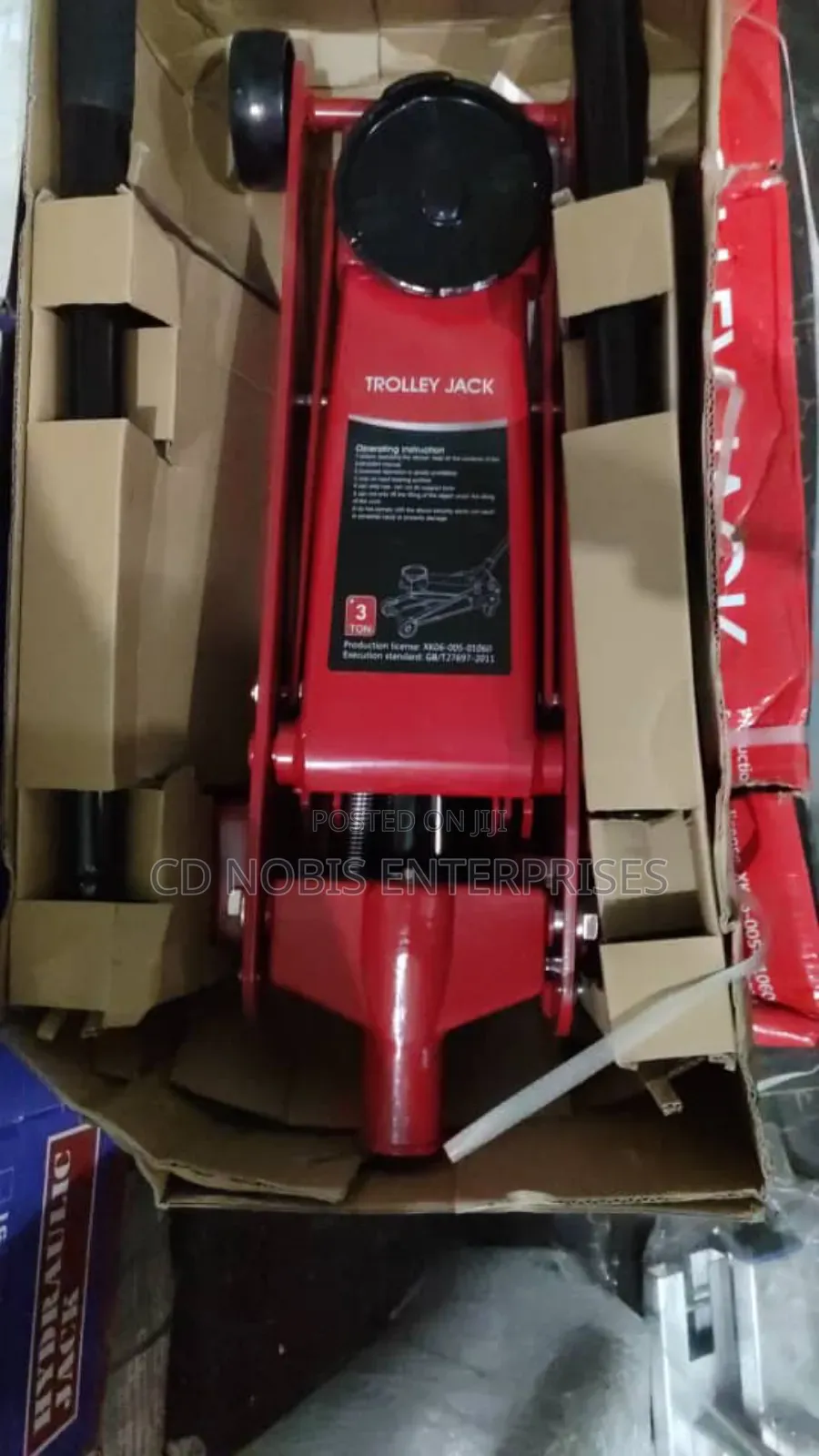 3 Ton Shot Frame Floor Jack