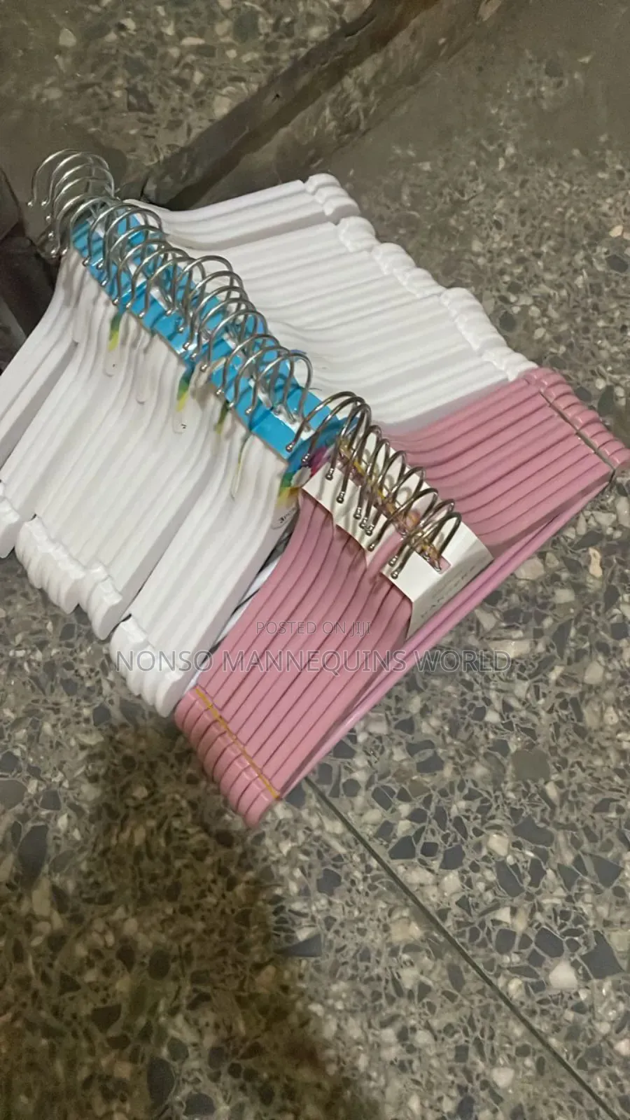 Ceramic Clothes Hangers Of Different Colours