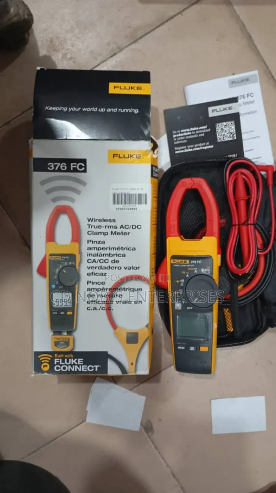 Fluke 376 Fc Clamp Meter