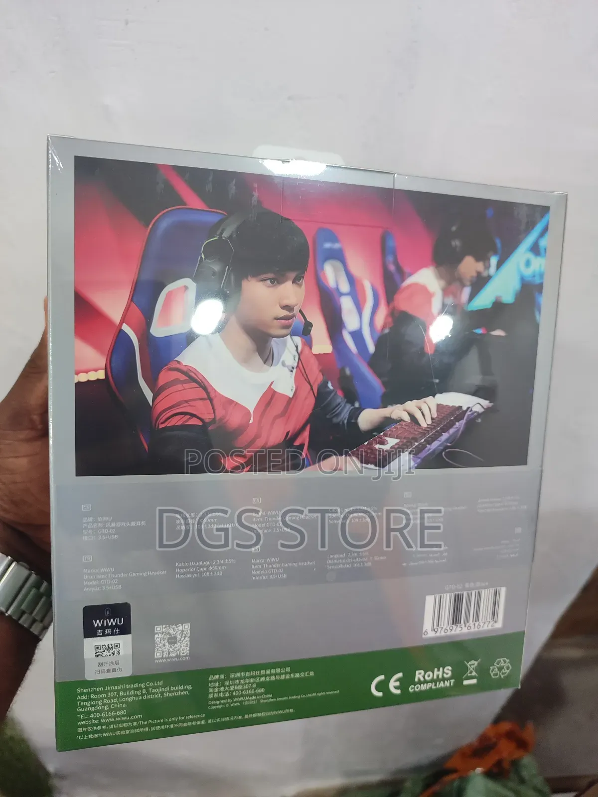 Wiwu Thunder Wireless Gaming GTD 02 Headphones