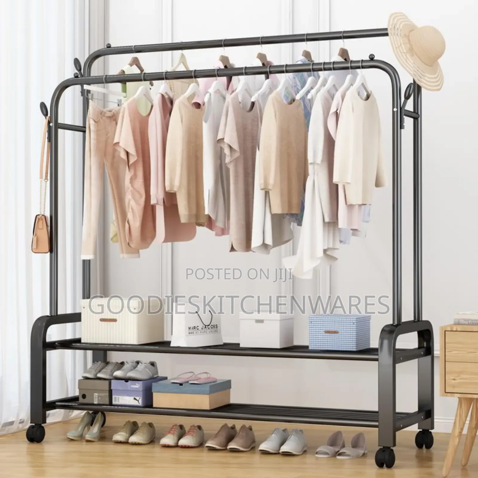 48 Kg Heavy Duty Double Pole Hanger