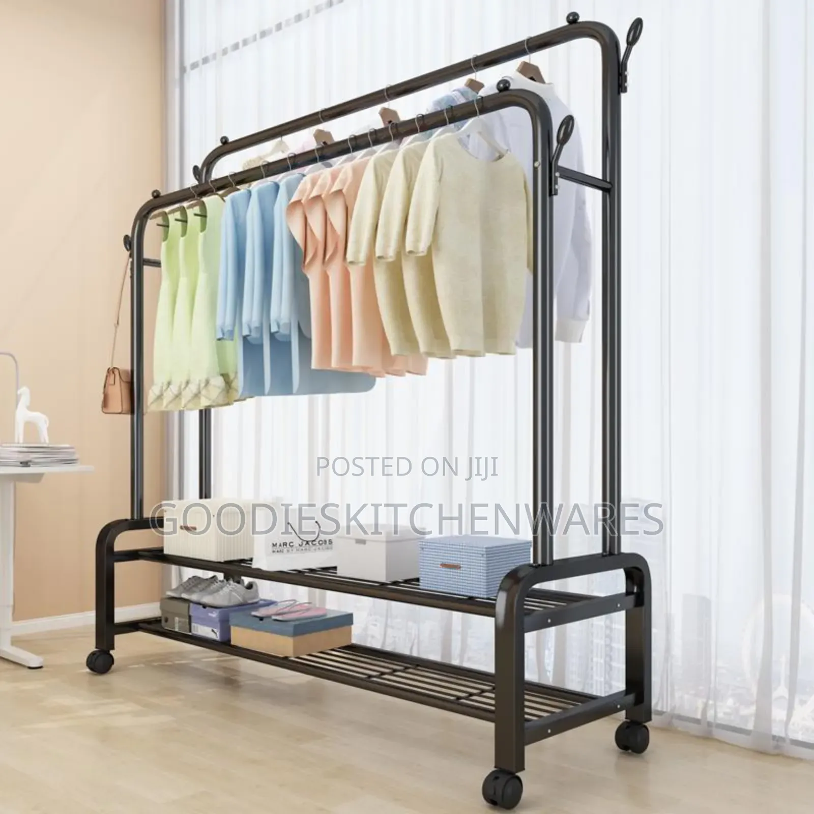 48 Kg Heavy Duty Double Pole Hanger