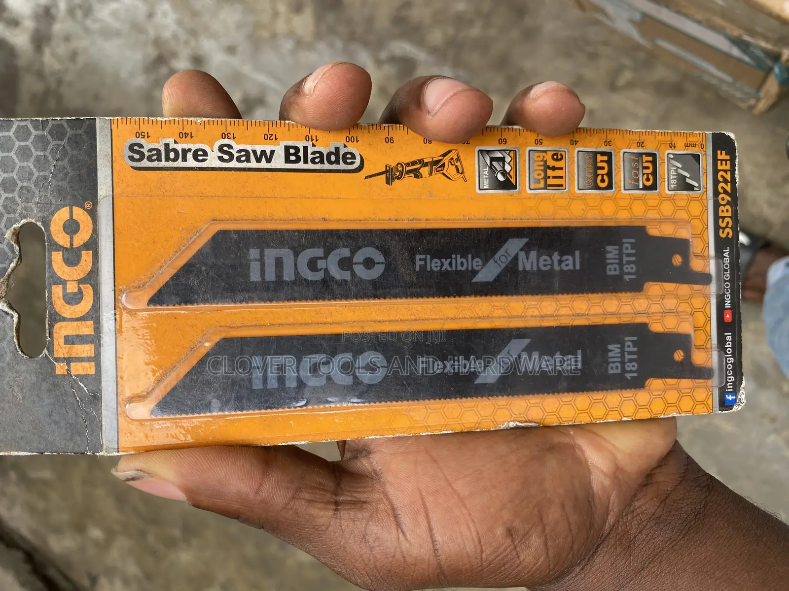 Ingco SSB922EF Reciprocating Saw Blade for Metal Cutting