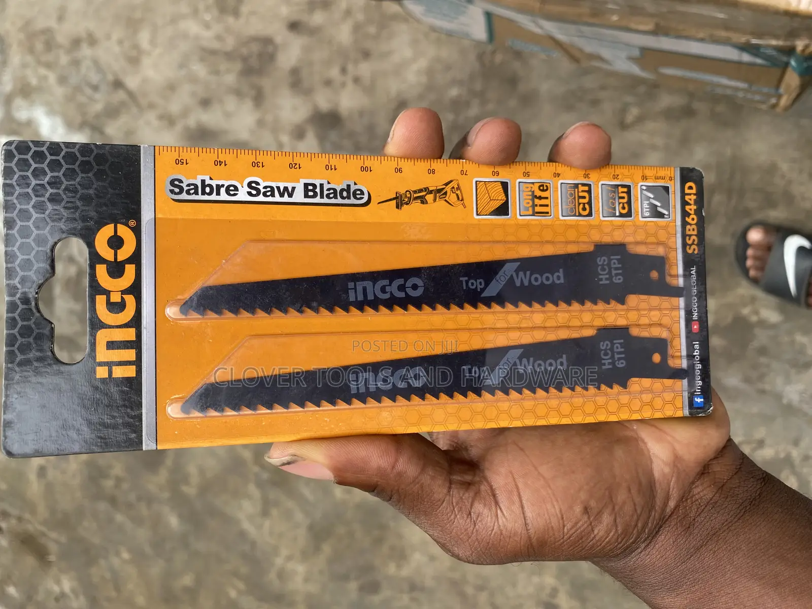 Ingco SSB644D Reciprocating Saw Blades for Wood