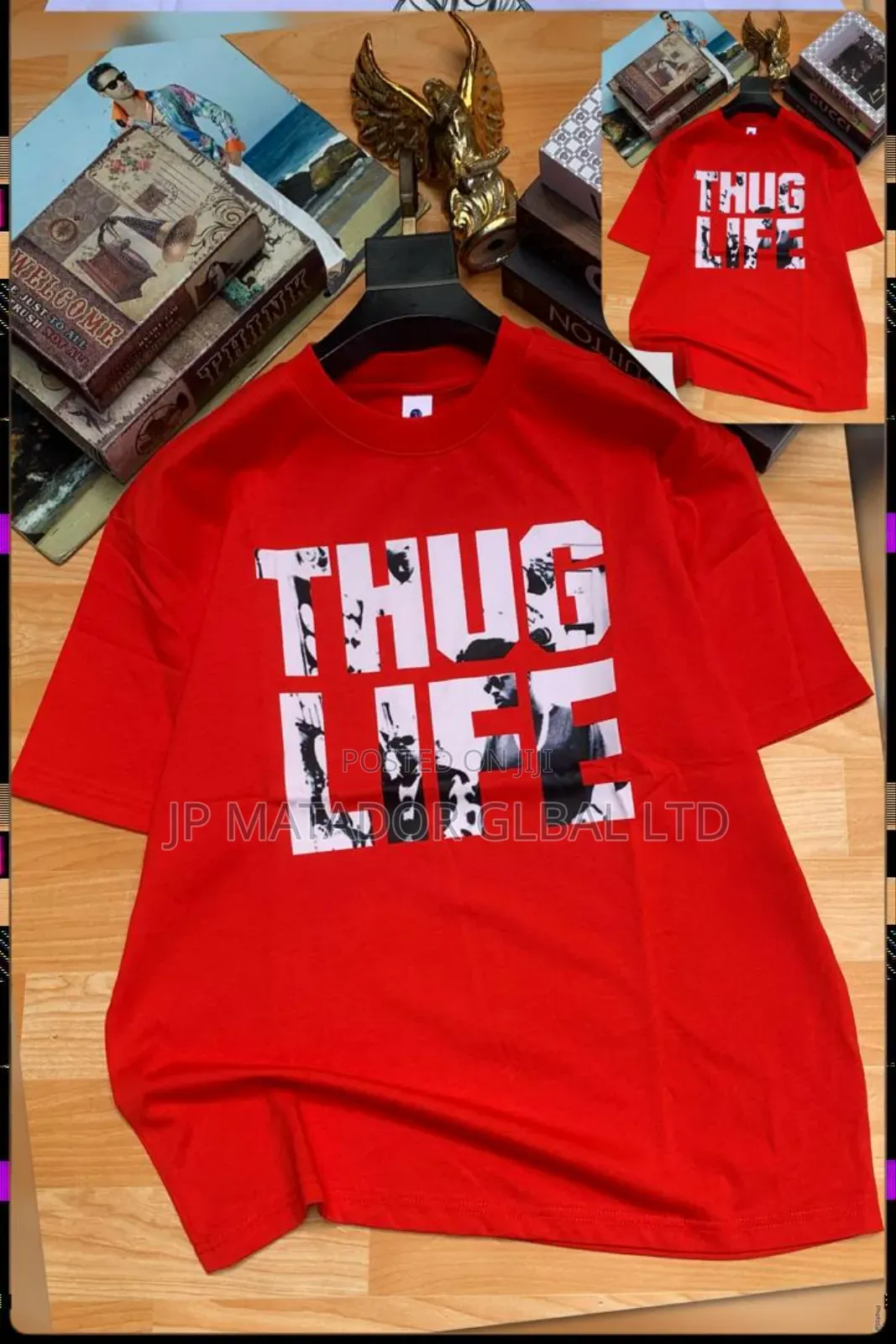 Trend! Round Neck Polo! Stock.