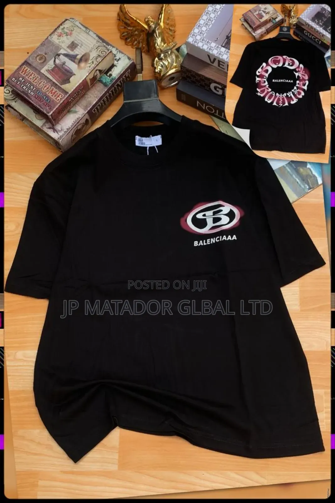 Trend! Round Neck Polo! Stock.