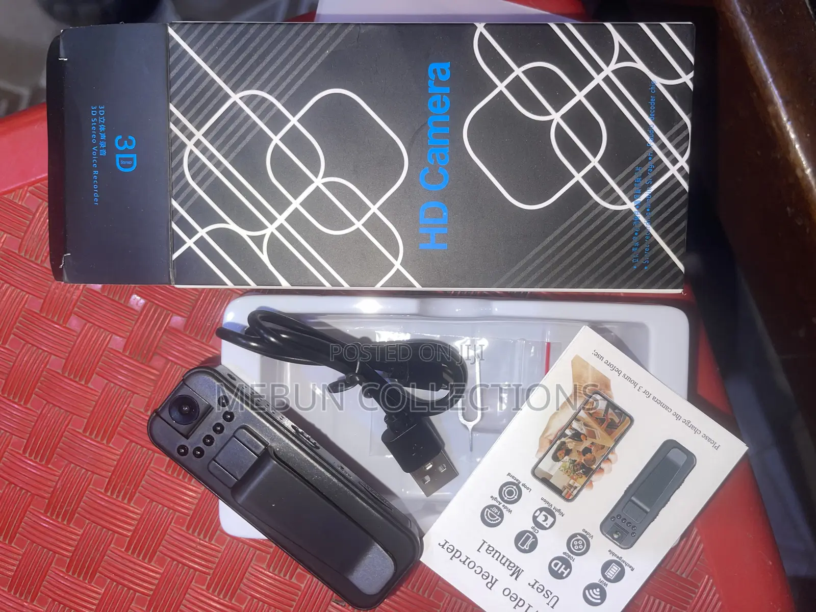 Mini Pocket Surveillance Camera With Video Recorder
