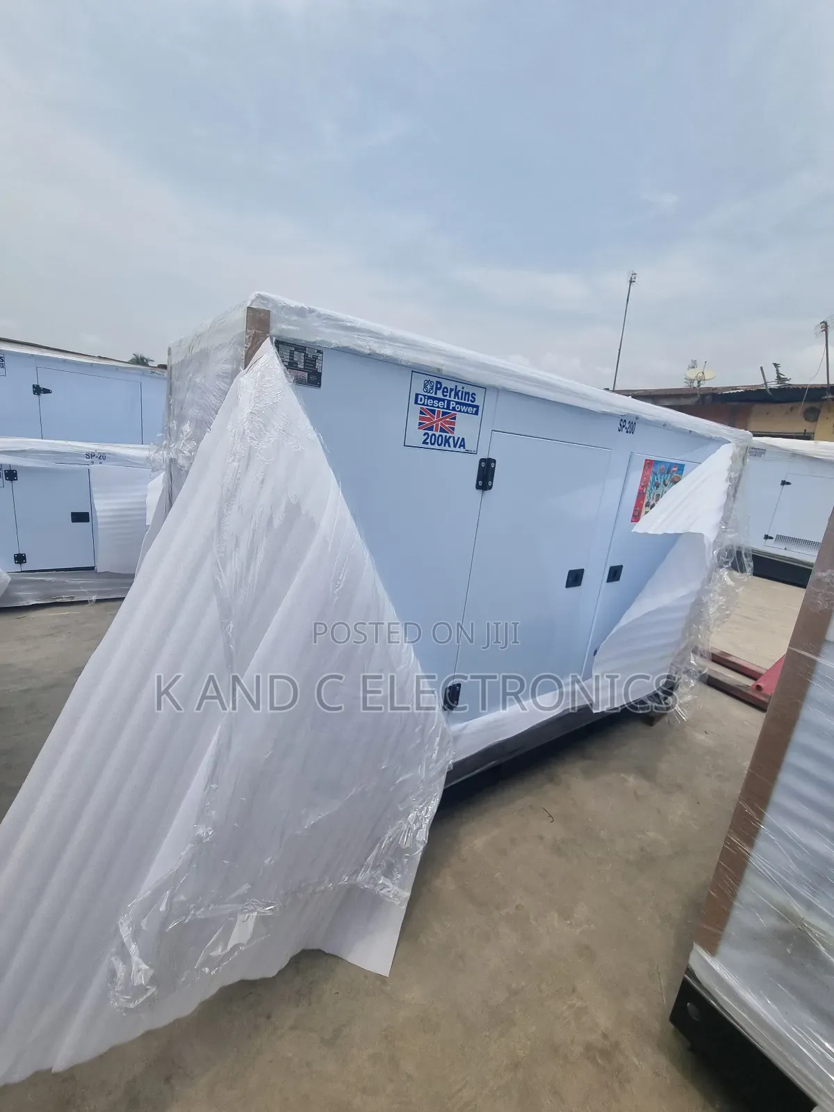 Perkins 200kva Soundproof DIESEL Generator 100%Copper Wire