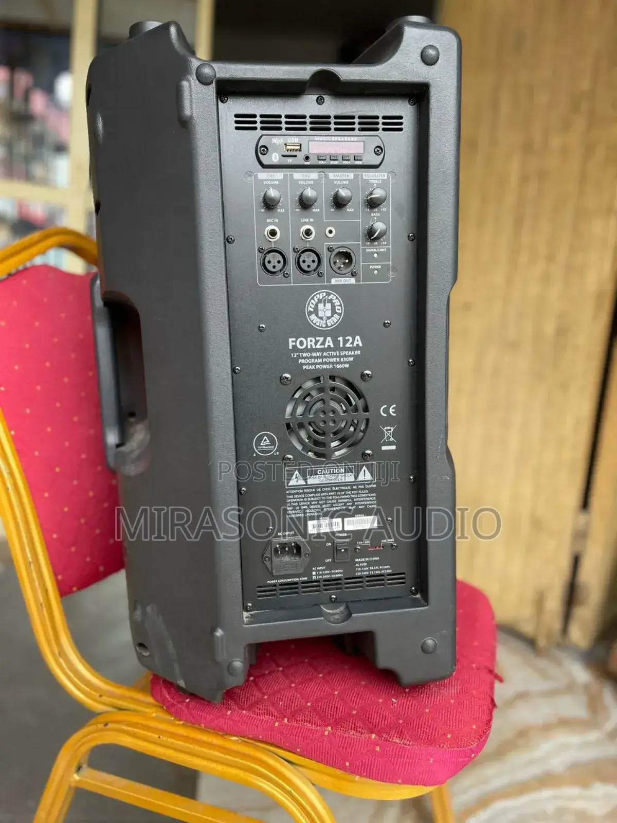 Forza 12a 12" 2 Way Active Speaker