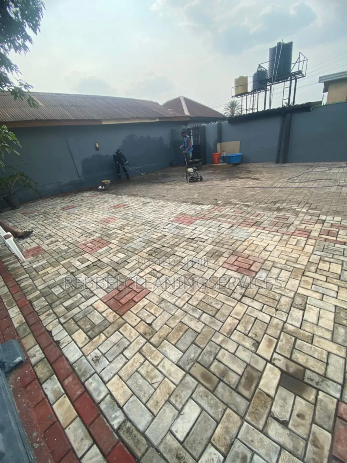 Increte Floor Washing