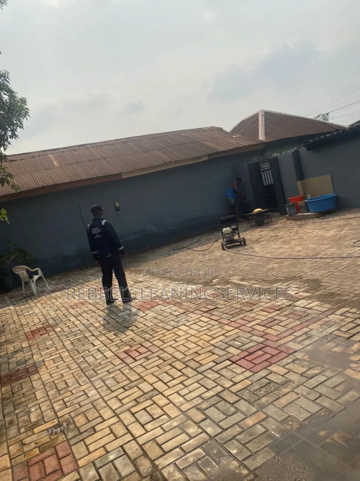 Increte Floor Washing