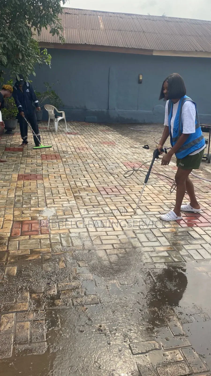 Increte Floor Washing