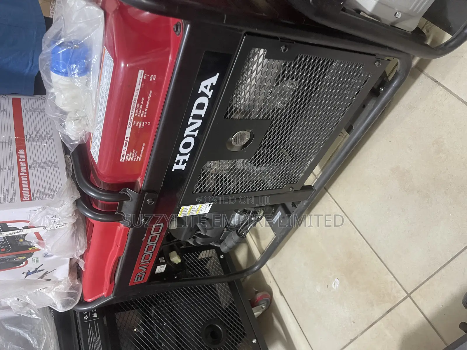 Honda 10kva Double Cylinder 100 % Copper Petrol Generator