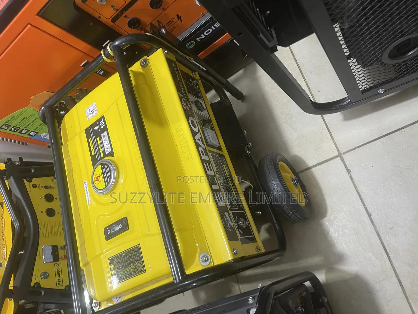 ELEPAQ 4.5kva Generator SV6200E2