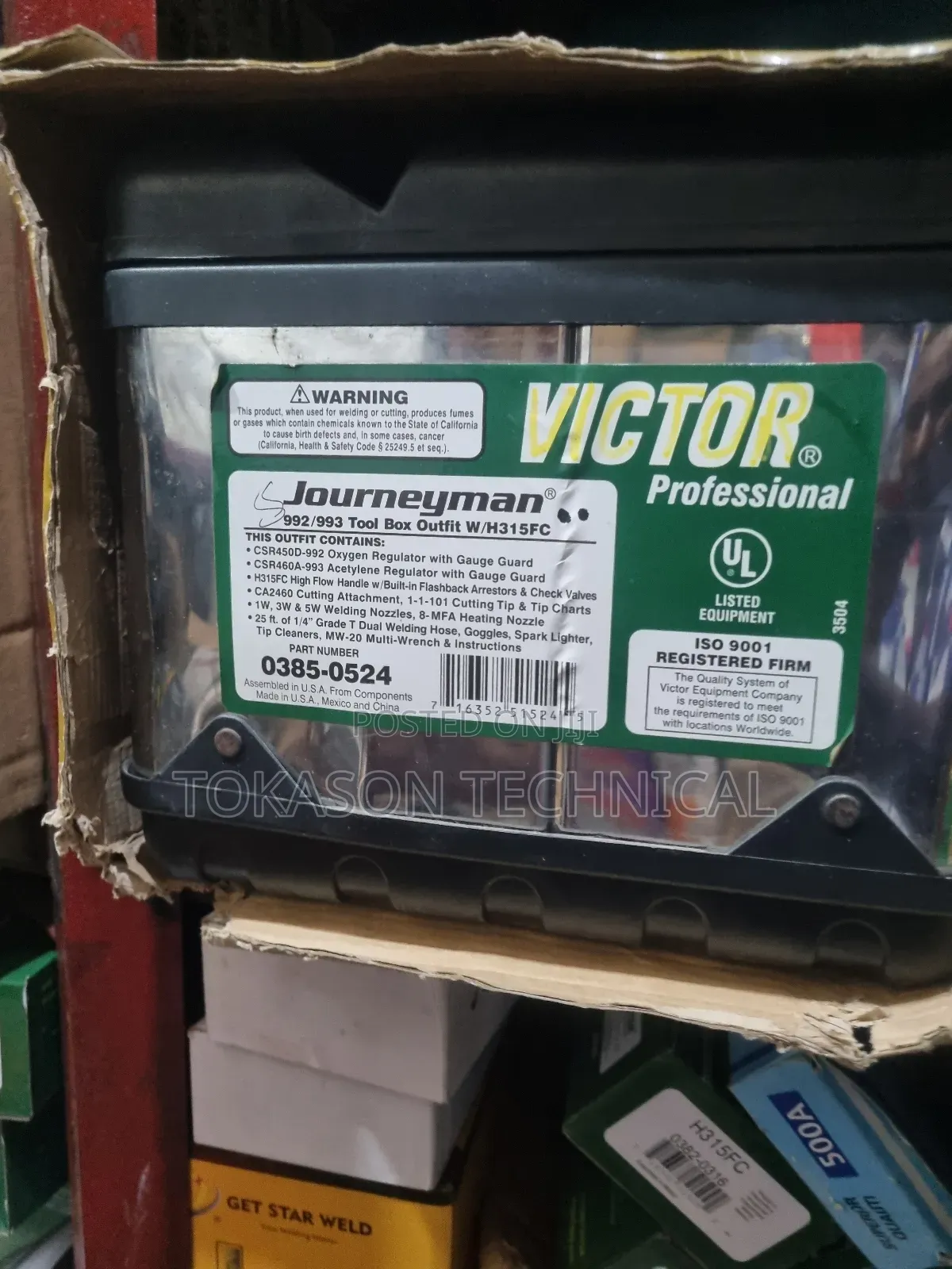 Victor Welding Set