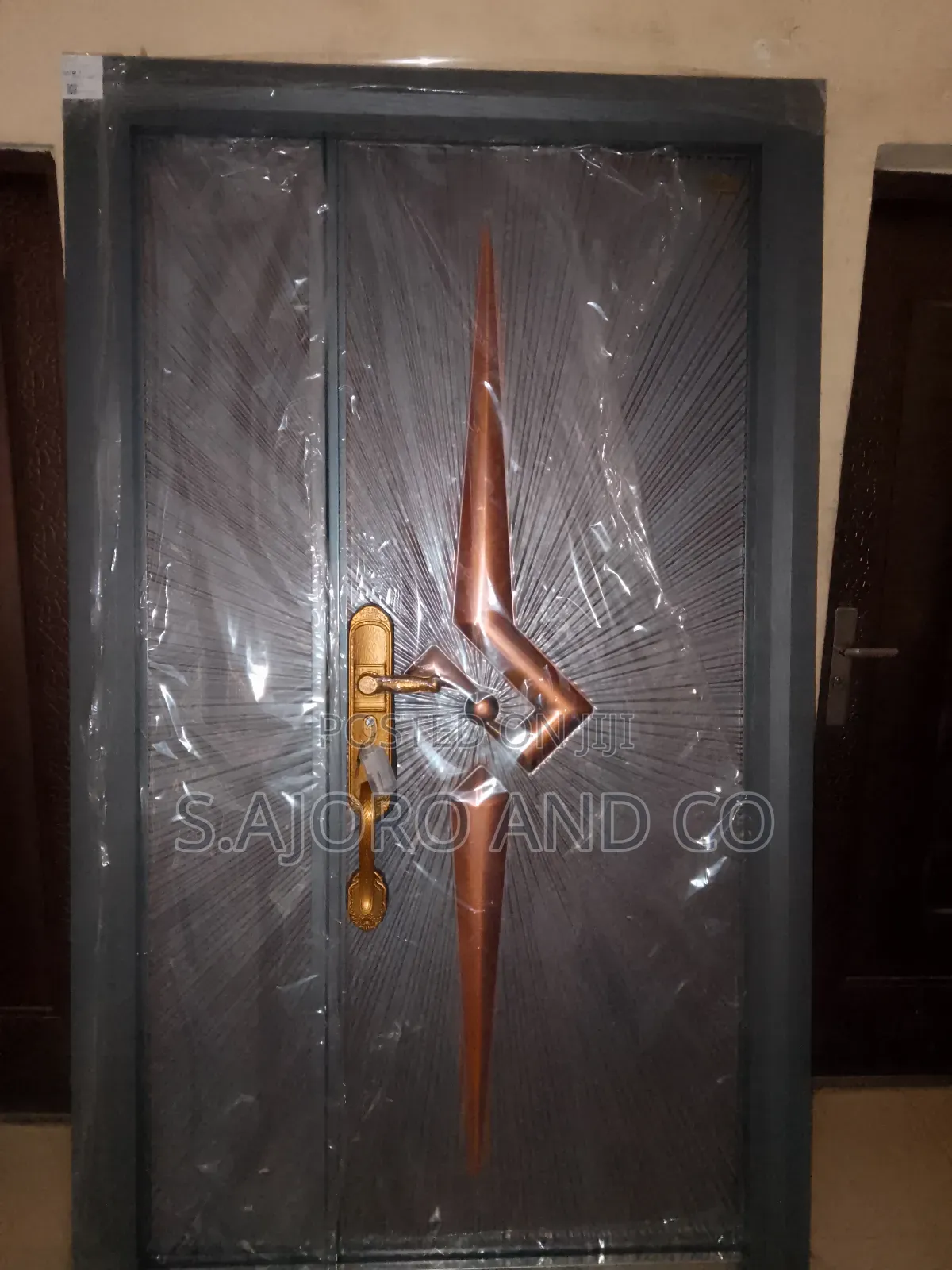 Top Security Front Entrance Copper Cast Door (3ft and 4ft)
