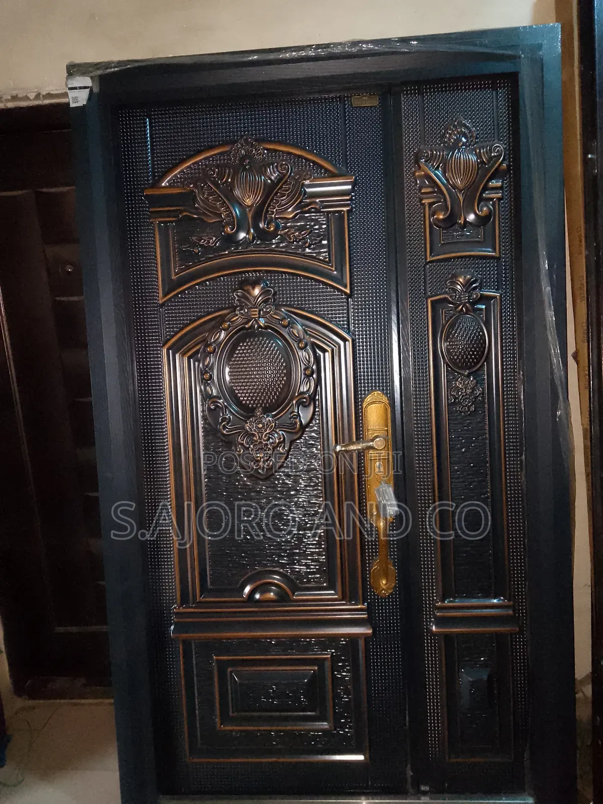 Top Security Front Entrance Copper Cast Door (3ft and 4ft)