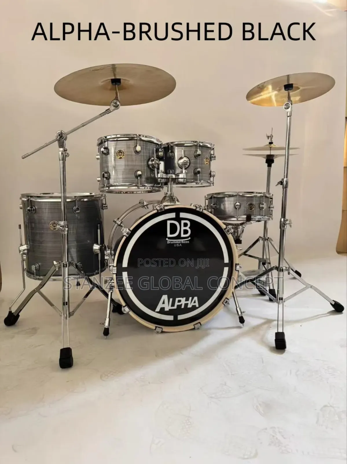 Quality 5 Sets Drummer Boss Alpha Drums