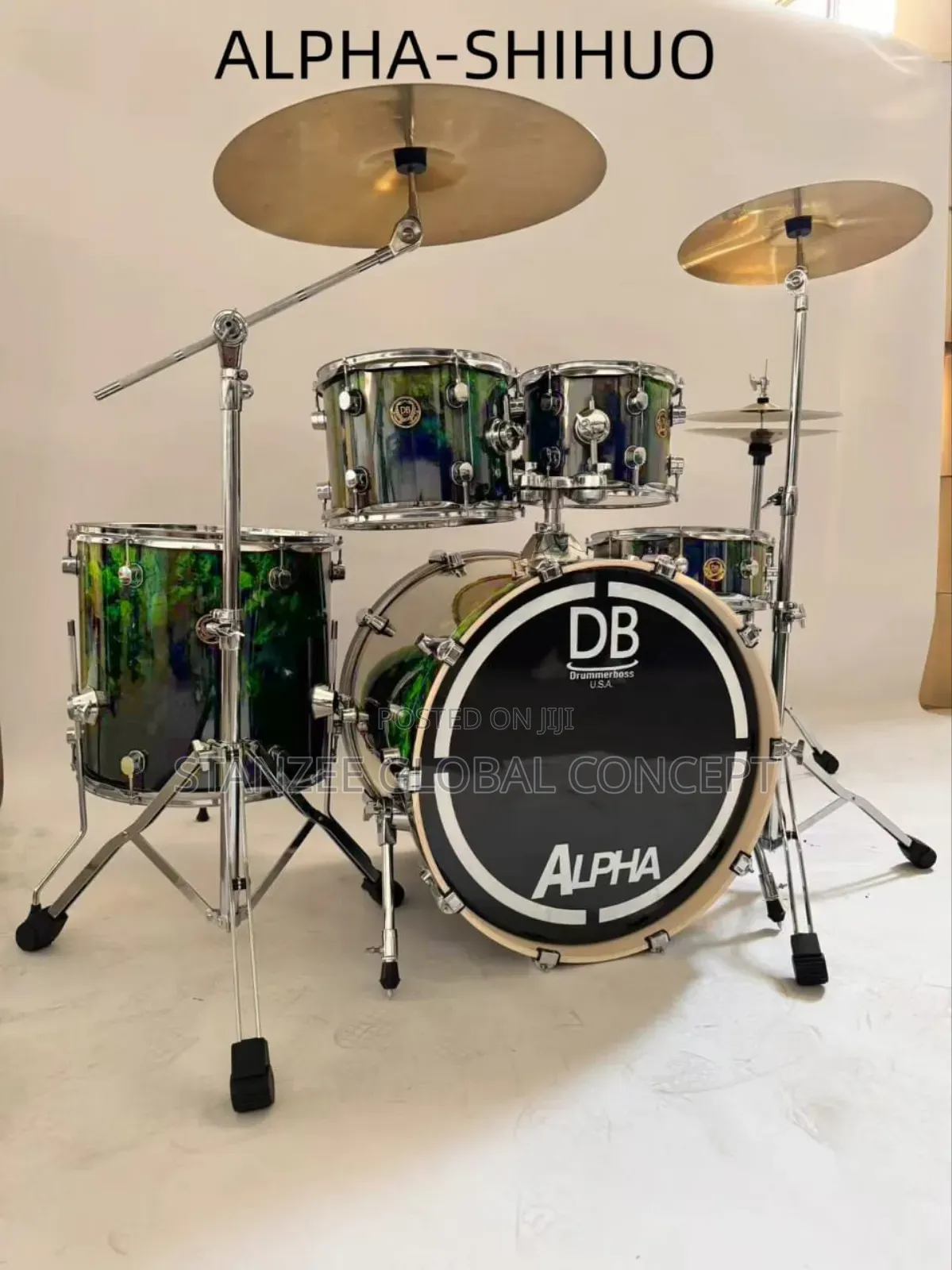 Quality 5 Sets Drummer Boss Alpha Drums