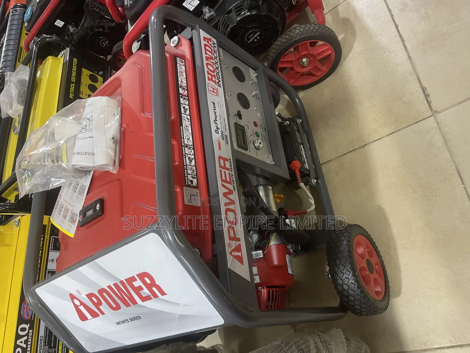 Ipower Honda 4.5kva Generator In6000cew 100% Copper Coil