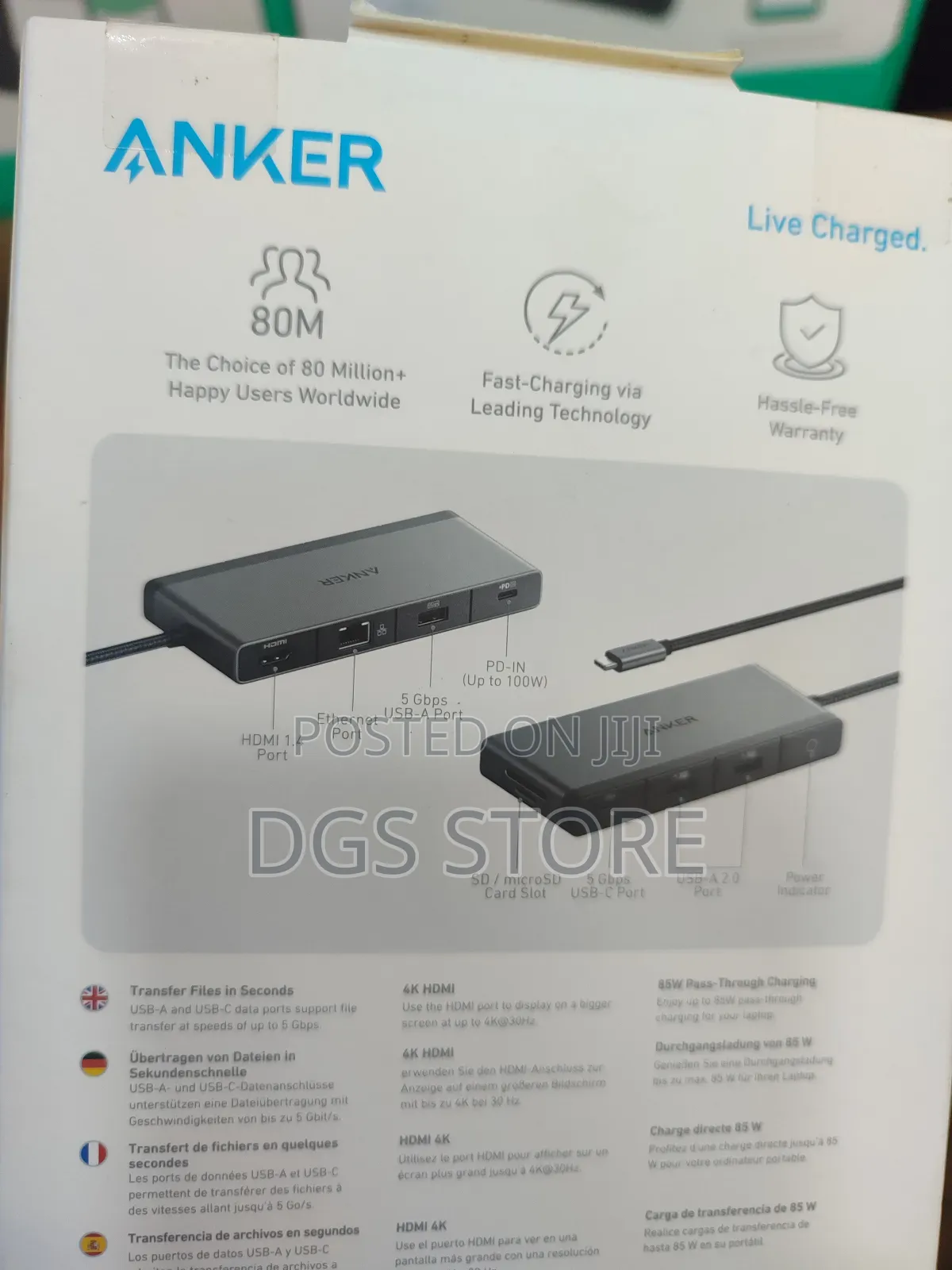 Anker 552 USB C Hub 9in1 HDMI