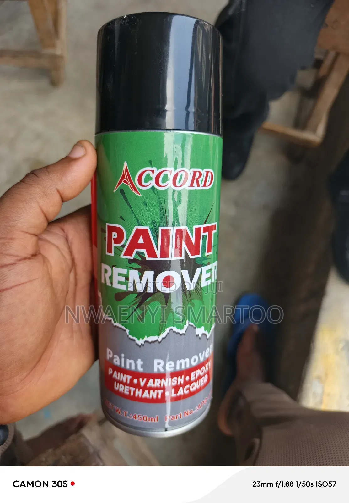 Paint And Rust Remover Accord