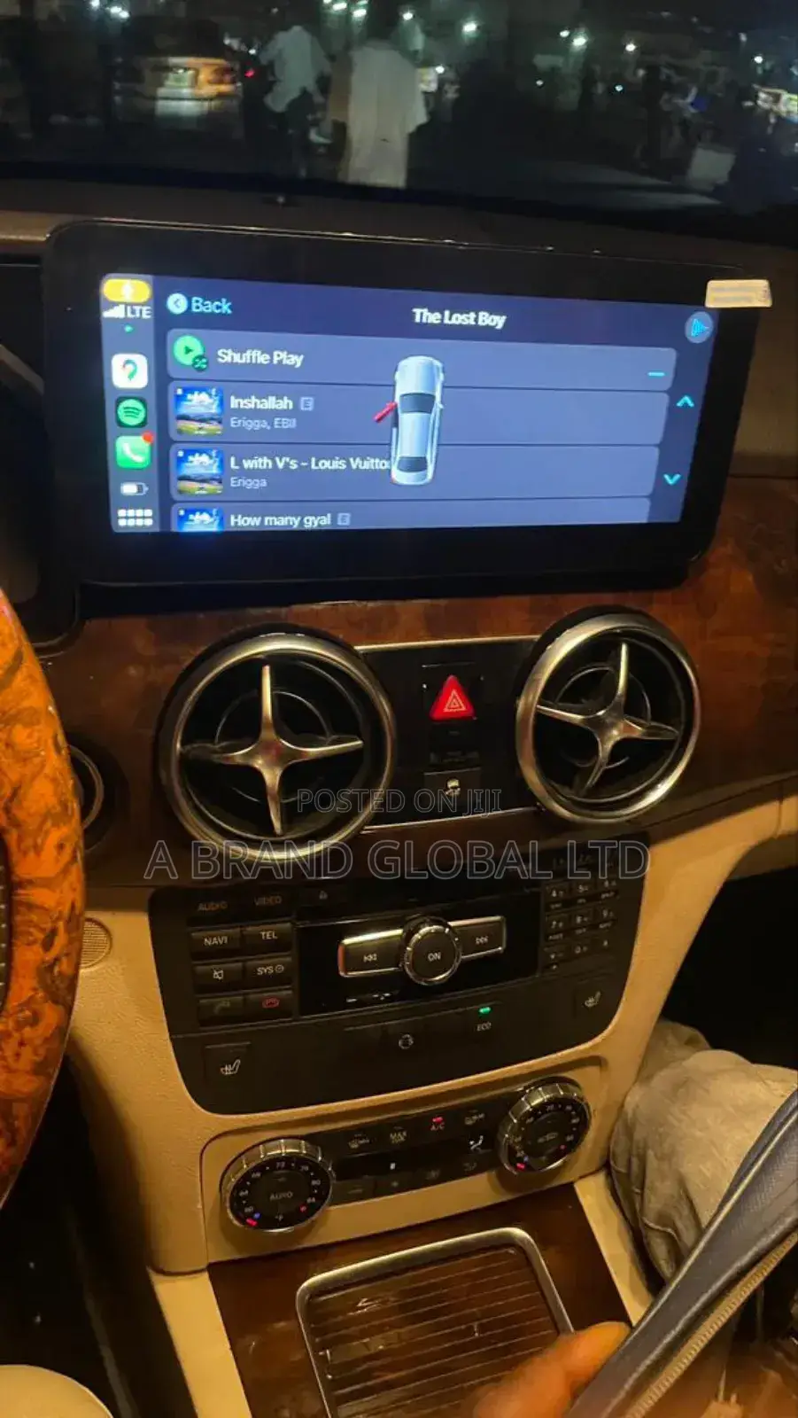 2010-2015 Mercedes Benz GLK Android Navigation System With Carplay