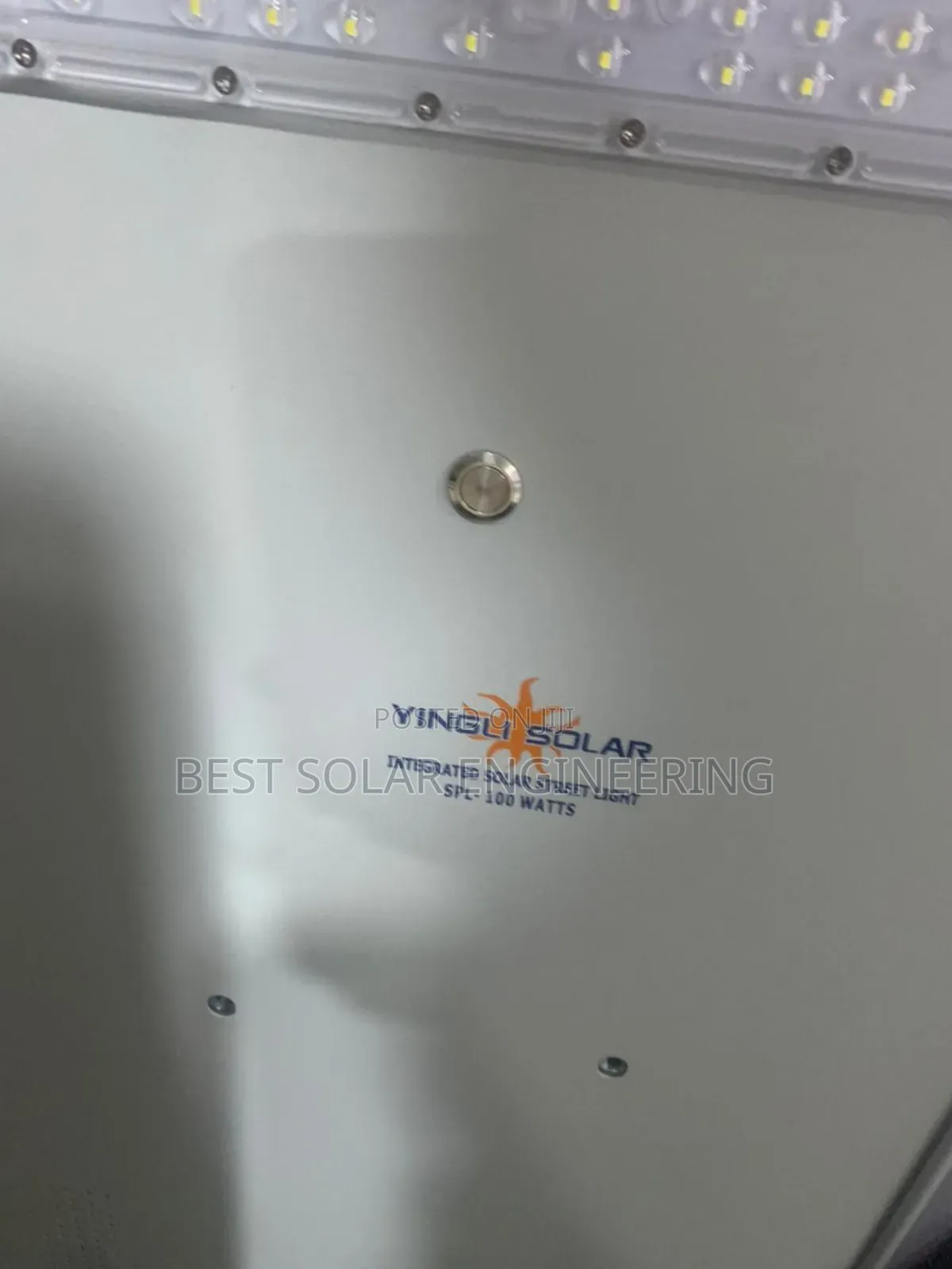 100w Solar Street Light 6eyes Industrial (Yingli Solar) NDDC Approved
