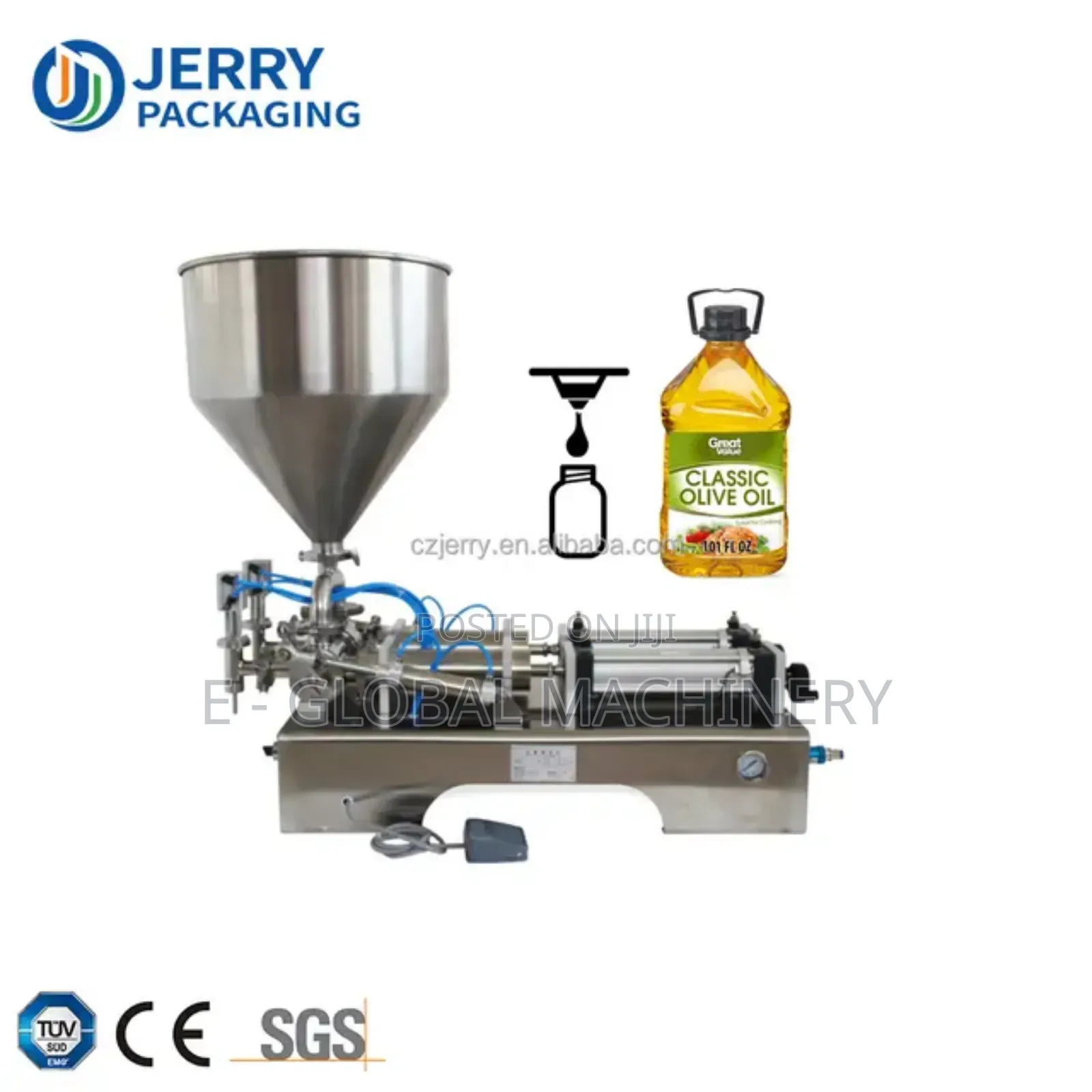 Double Nozzle Paste Filling Machine