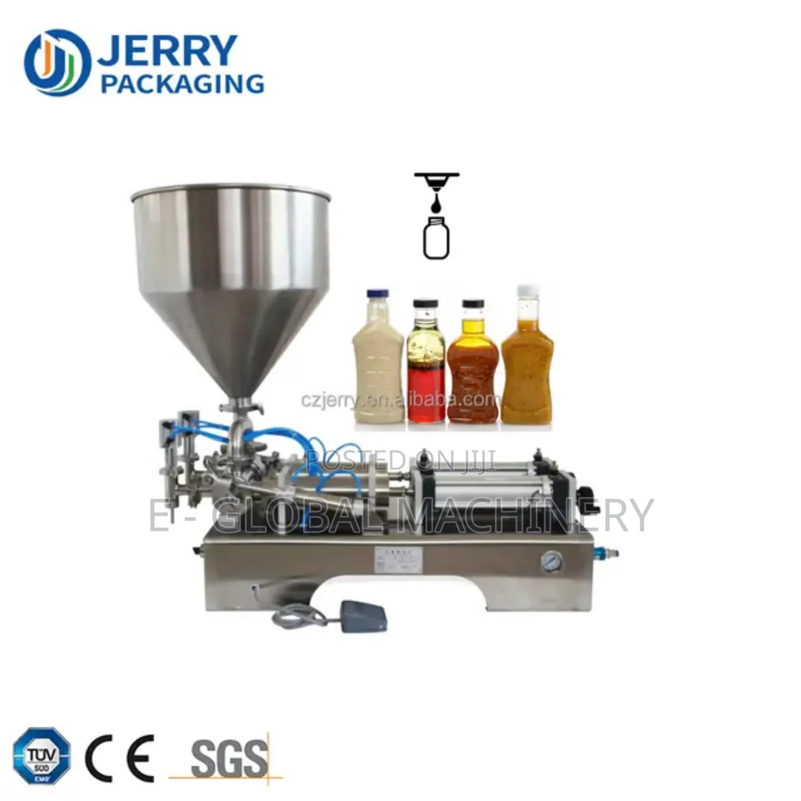 Double Nozzle Paste Filling Machine