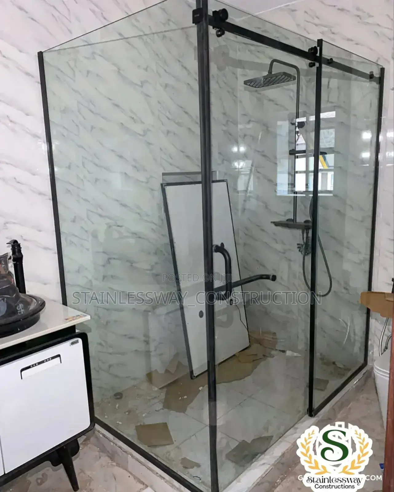 Cleanline Shower Glass