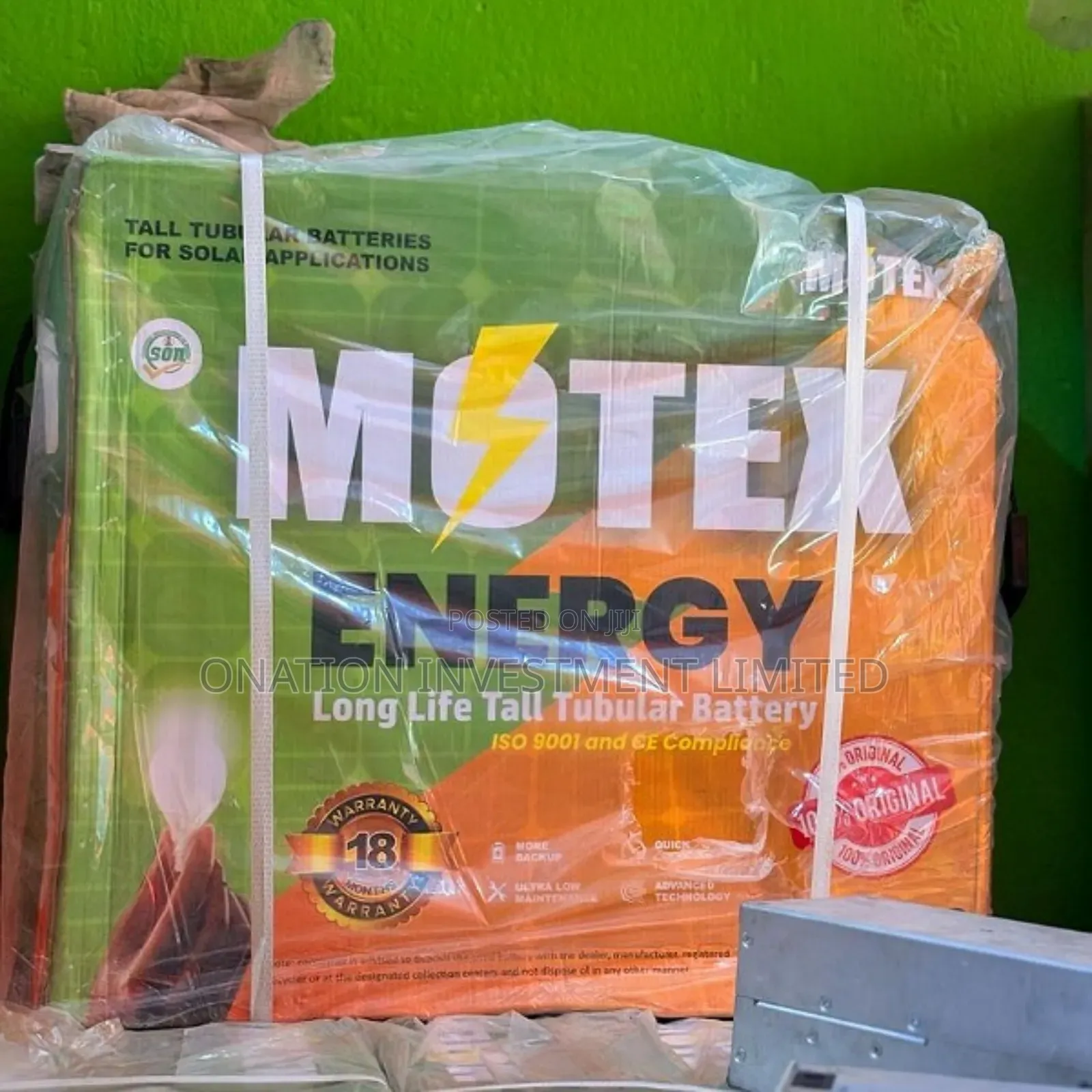 230ah 12v Motex Energy Tubular Battery
